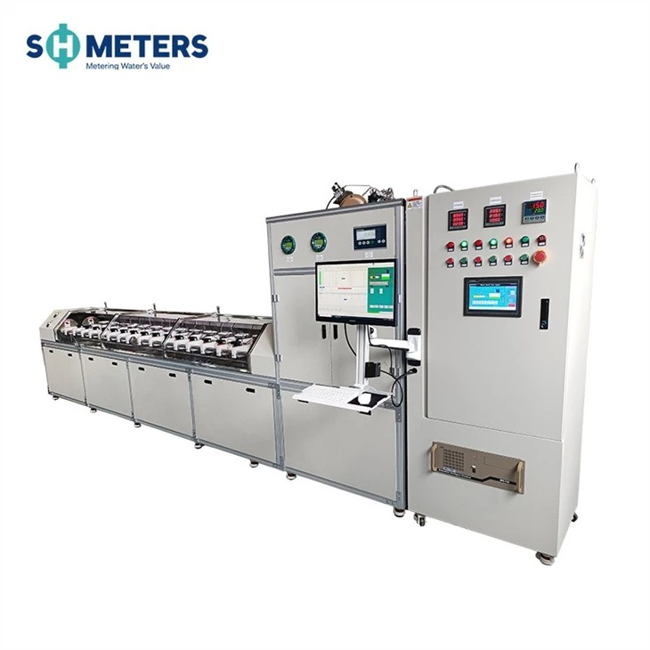 Cold Hot Water DN15mm~DN300mm Water Meter Testing Machine Bench